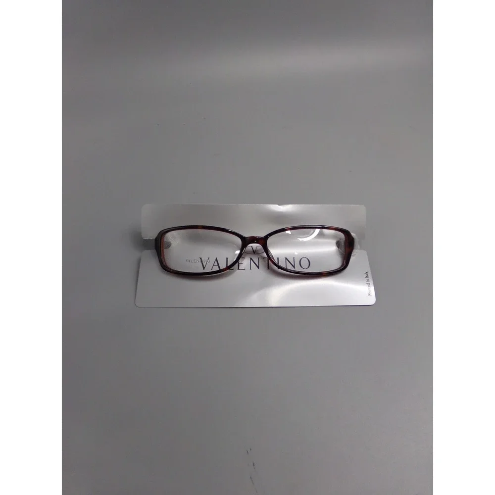Valentino Eyeglasses Frames Tortoiseshell Butterfly Made in Italy 5592 ONJU 125